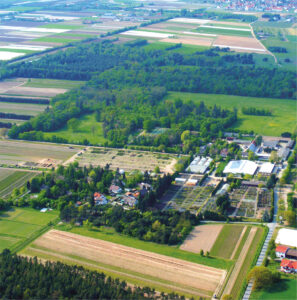 Forstbaumschule von oben